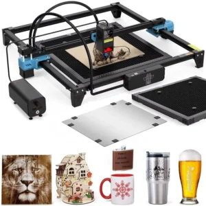 TTS 20 PRO Mini Laser Engraver Machine Air Cooling System with Core Engine for Hotels and Gravure Engraving