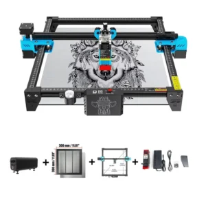 TTS 55 Twotrees Cnc Co2 Galvo Engraving Machine Lazer Printer for Engraving Jewelry for Metal 3D DIODE Printer Wood Plywood 1mm