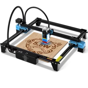 TWOTREES TTS 5.5W Portable Desktop LD FAC C Lens APP Connect Diode Laser Engraving Machine for Marking