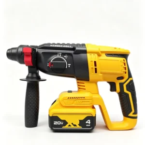 Three in one function rotary hammer drill suitable for home decoration projects and DIY electric cordless hammer drill