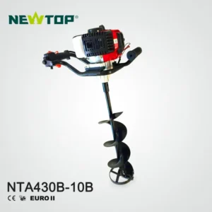 Top Factory Powerful Professional 43CC1300W 10” Gasoline Earth Auger Hole Digger Ground Drill for Sale Earth Auger for Outdoors