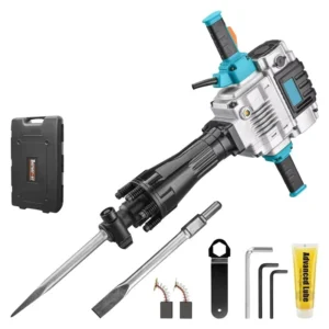 Top Hammer Electric Heavy Duty Demonstration Power Demolition Drill Rock Breaker Concrete Pavement Breaker Electric Pick