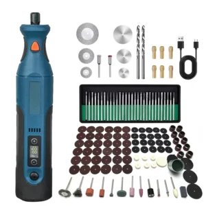USB Charging Mini Rotary 12 Speed Variable Speed Electric Drill DIY Handheld Polishing Engraving Machine Mini Electric Drill