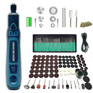 USB Charging Mini Rotary Grinder Mini Drill Pet Manicure Tool Wireless DIY Speed Engraving Machine 306