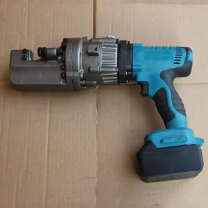 Using 24V Rechargeable Lithium Batteries 16mm Shear Force Rebar Cutter Tools with Auxiliary Handle