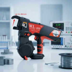 WL-460 Rebar Tier Tool High Efficiency Battery Operated Automatic Binding Machine OEM Customizable DIY Plastic