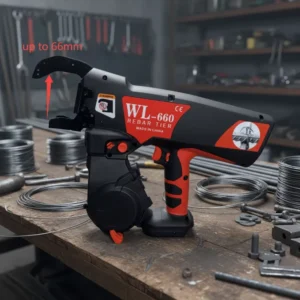 WL 660 Industrial Grade Automatic Rebar Tying Machine Battery Powered Plastic Handle OEM Customizable Iron Machine Tools 1 Year