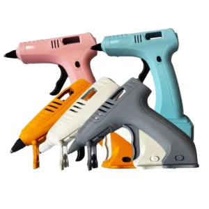 Wireless Industrial DIY Plastic Hot Melt Glue Gun 12W Lithium Battery Cordless Long Life 7mm Glue Stick 250mm