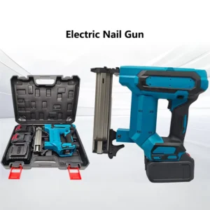 Wireless Lithium Battery Brushless Nail Gun Set DIY Portable Grade F30 with 10 30mm Nail Length for Woodworking and Decoration