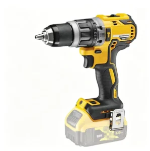 Yellow DCD796 Lithium Ion Cordless Drill Driver Adjustable Torque Compact Portable Power Tool Ergonomic Grip Hammer Drill