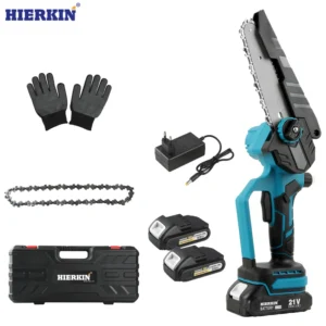 power tools Handle Electric Battery Chainsaw Woodworking Portable Wood Cutter Pruning Saw Mini 6Inch Cordless Chainsaw